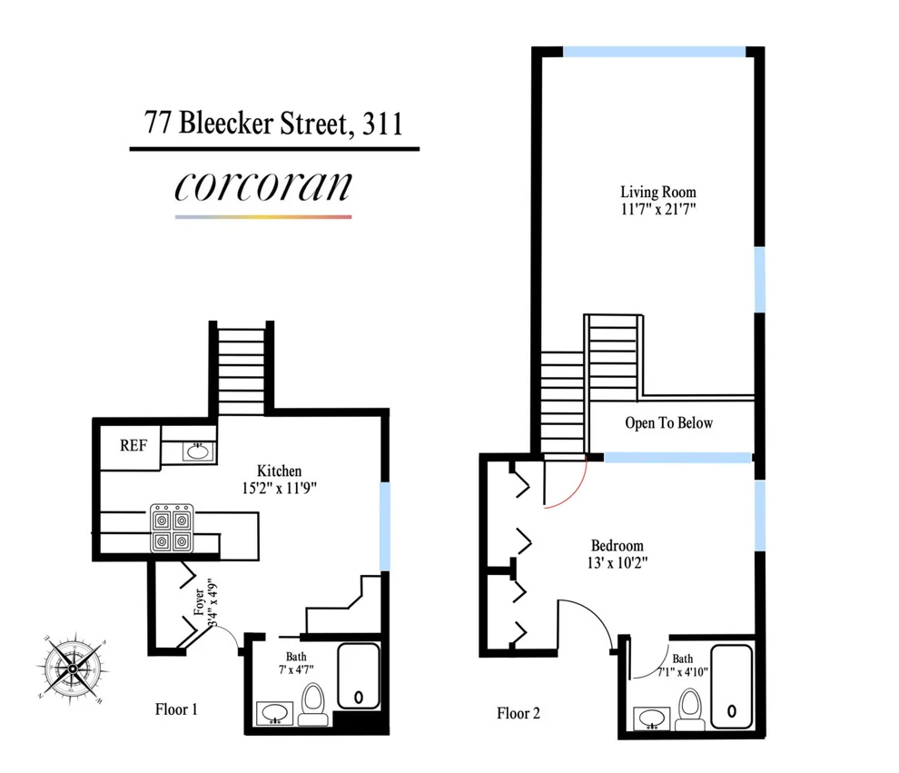 Unit for sale at 77 BLEECKER Street, Manhattan, NY 10012