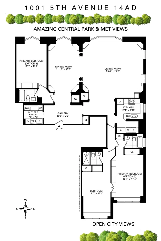 Unit for sale at 1001 5th Avenue, Manhattan, NY 10028