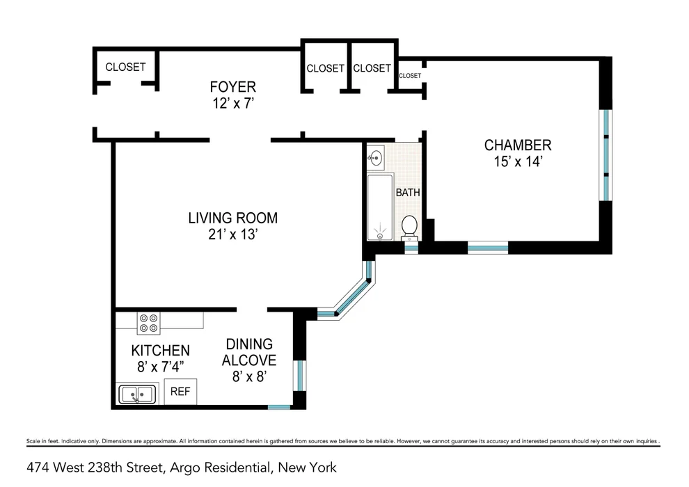 Unit for sale at 474 W 238th Street, Bronx, NY 10463