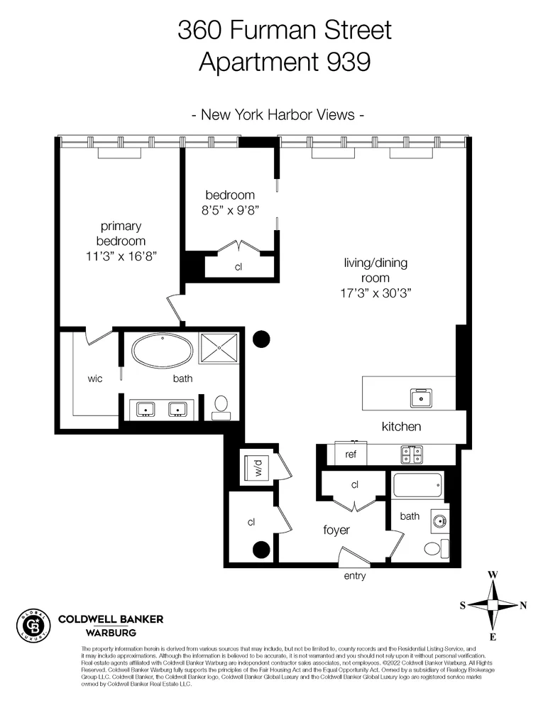 Unit for sale at 360 FURMAN Street, Brooklyn, NY 11201