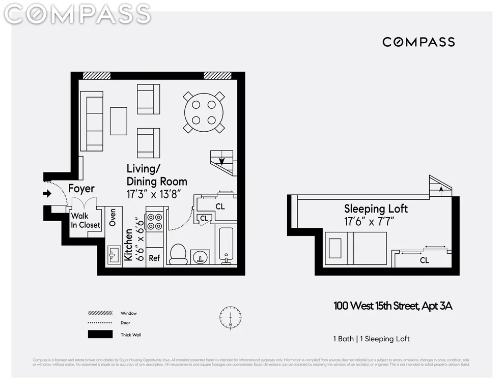 Unit for sale at 100 W 15th Street, Manhattan, NY 10011