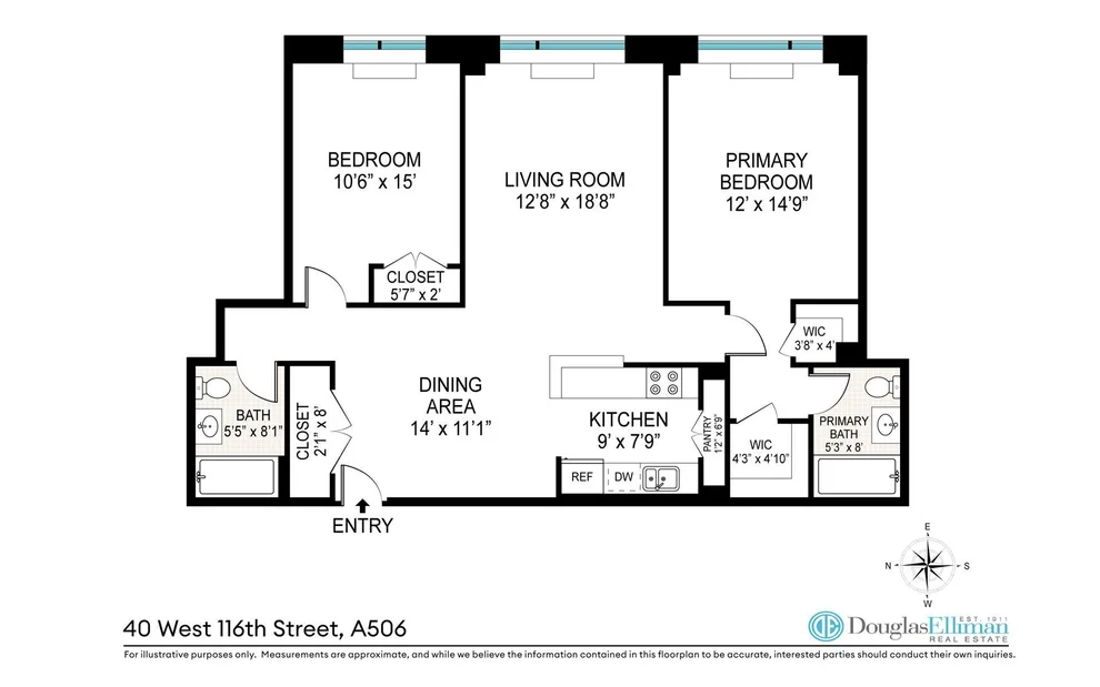 Unit for sale at 40 W 116TH Street, Manhattan, NY 10026