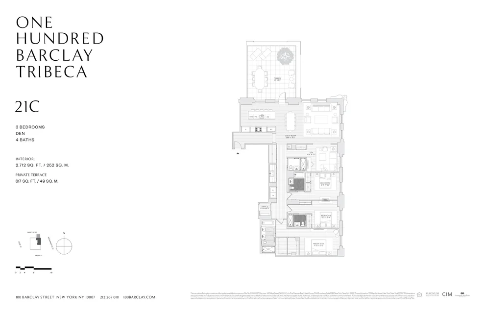 Unit for sale at 100 BARCLAY Street, Manhattan, NY 10007