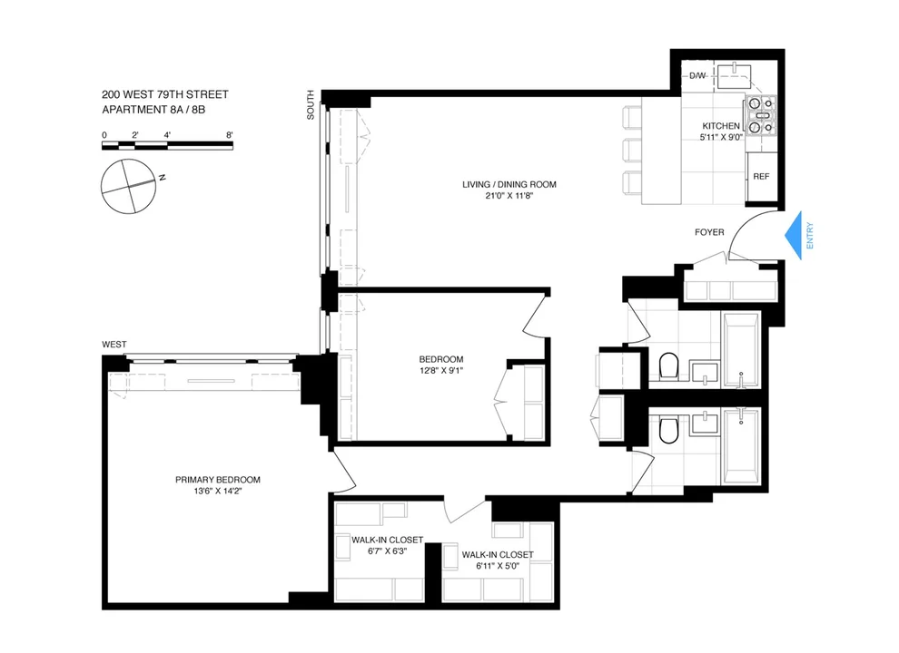 Unit for sale at 200 W 79TH Street, Manhattan, NY 10024