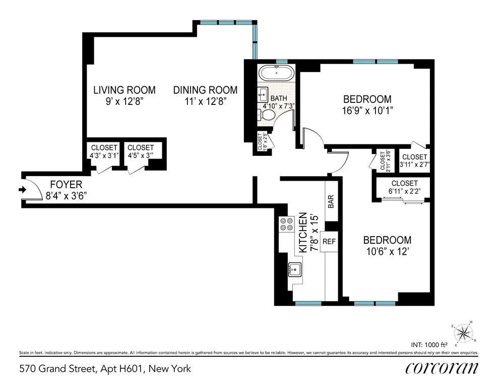 Unit for sale at 570 GRAND Street, Manhattan, NY 10002