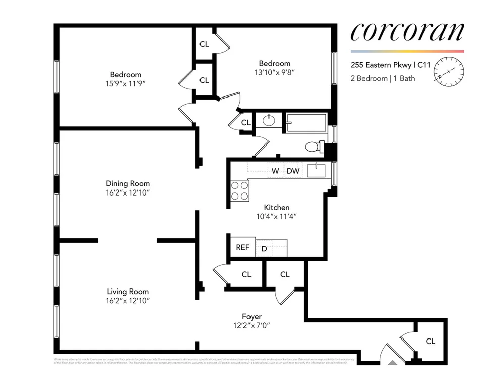 Unit for sale at 255 EASTERN Parkway, Brooklyn, NY 11238