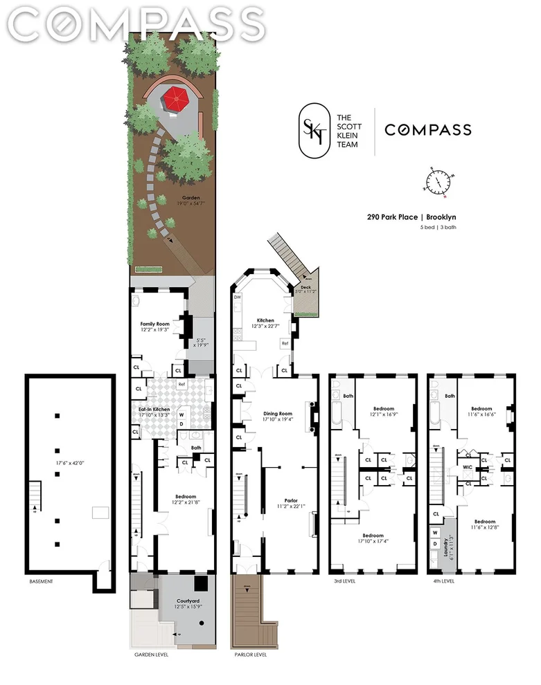Unit for sale at 290 Park Place, Brooklyn, NY 11238