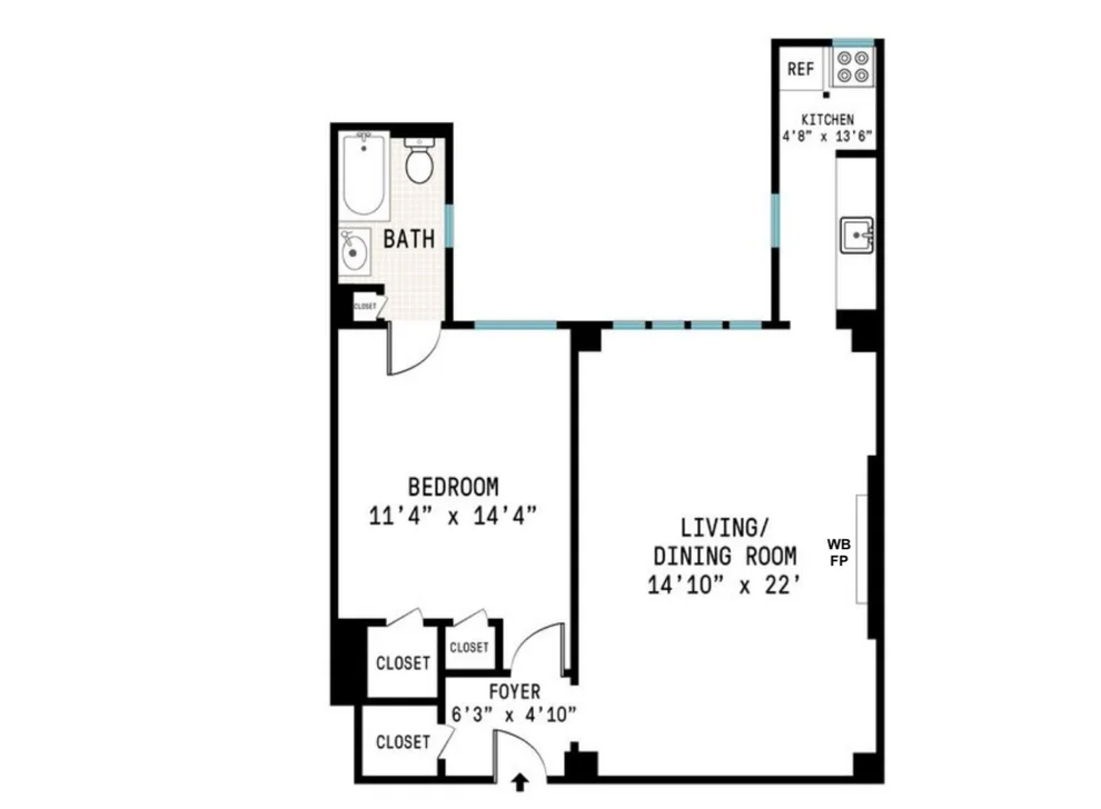 Unit for sale at 61 W 9TH Street, Manhattan, NY 10011