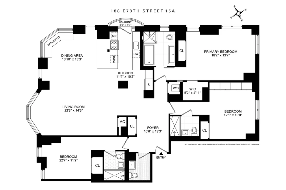 Unit for sale at 188 E 78th Street, Manhattan, NY 10075