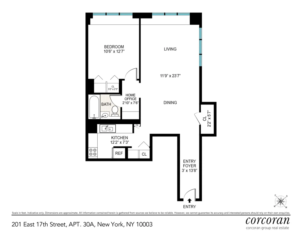 Unit for sale at 201 E 17TH Street, Manhattan, NY 10003