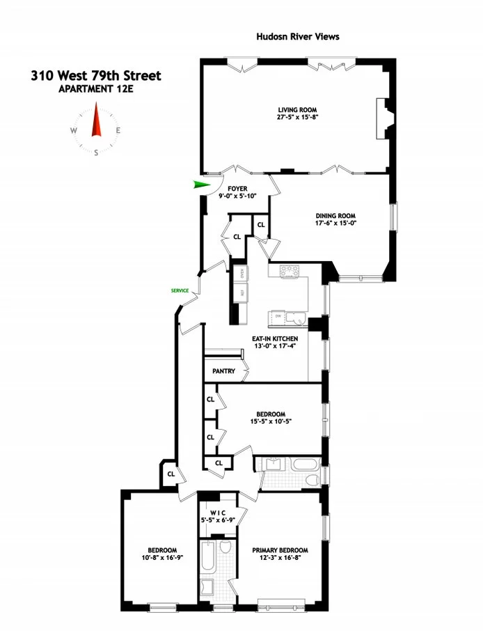 Unit for sale at 310 W 79TH Street, Manhattan, NY 10024
