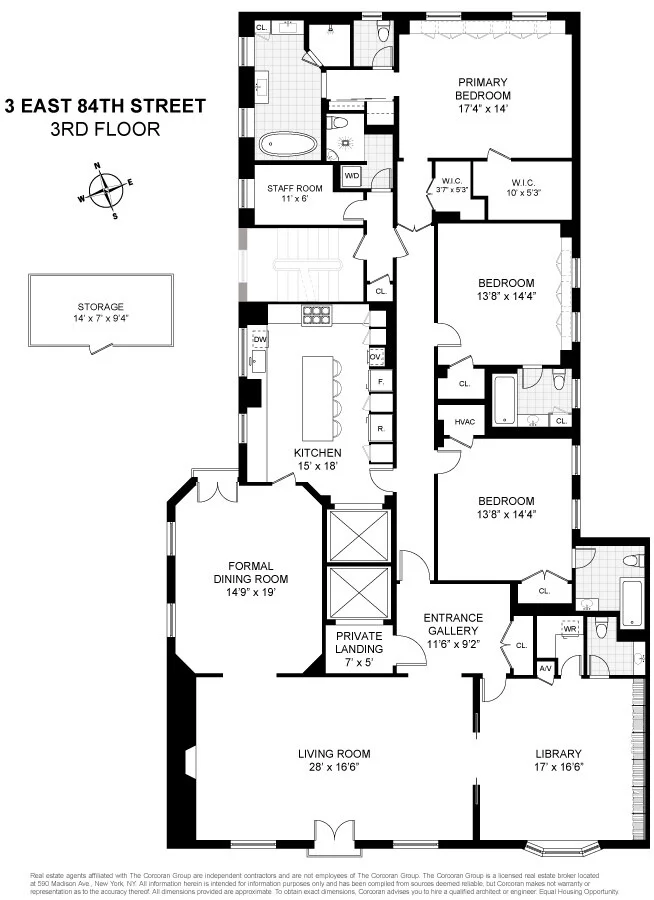 Unit for sale at 3 E 84TH Street, Manhattan, NY 10028