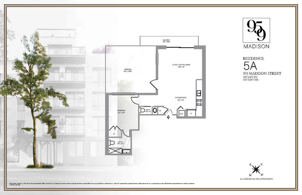Unit for sale at 959 Madison Street, Brooklyn, NY 11221