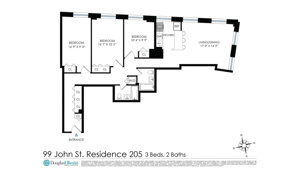Unit for sale at 99 JOHN Street, Manhattan, NY 10038