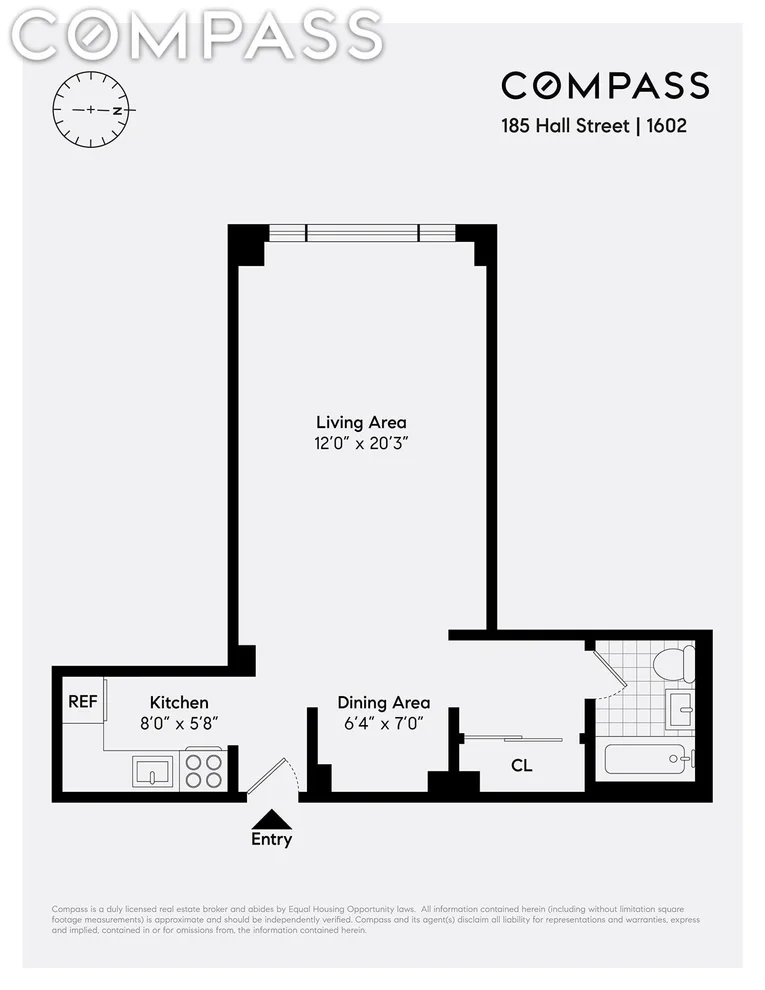 Unit for sale at 185 Hall Street, Brooklyn, NY 11205