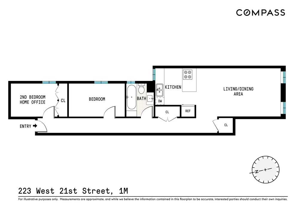 Unit for sale at 223 W 21st Street, Manhattan, NY 10011