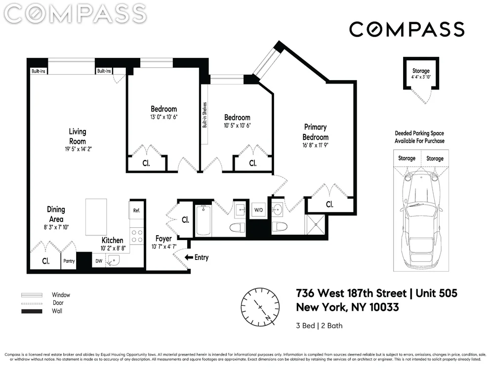 Unit for sale at 736 W 187th Street, Manhattan, NY 10033