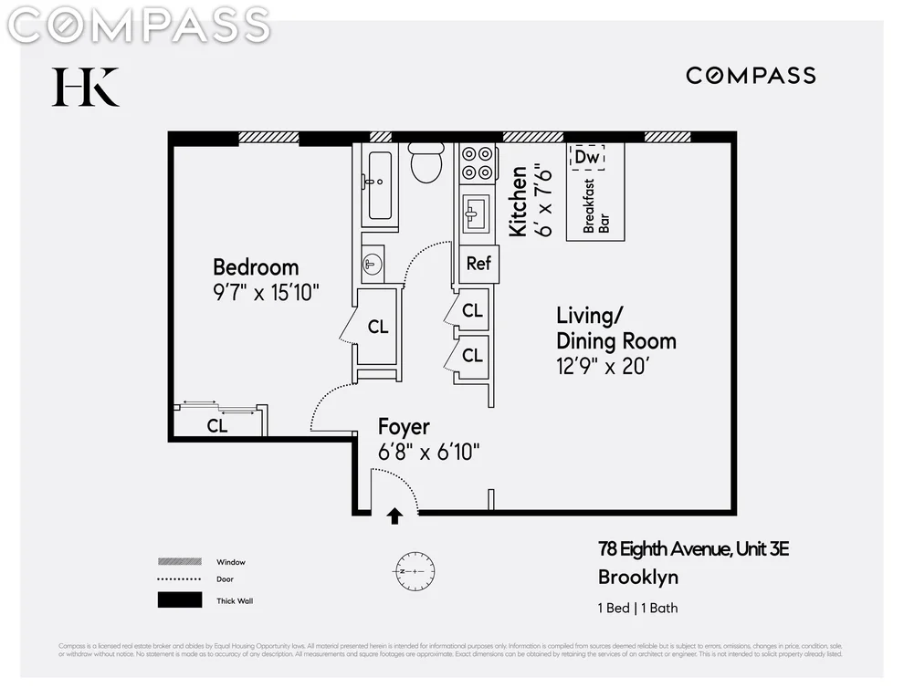 Unit for sale at 78 8th Avenue, Brooklyn, NY 11215
