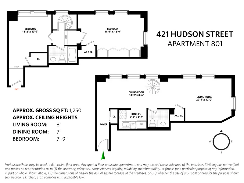 Unit for sale at 421 HUDSON Street, Manhattan, NY 10014
