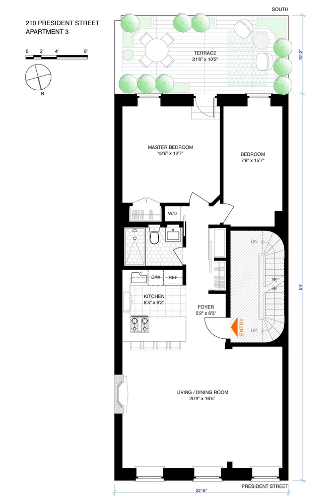 Unit for sale at 210 President Street, Brooklyn, NY 11231