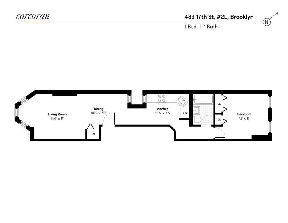 Unit for sale at 483 17TH Street, Brooklyn, NY 11215