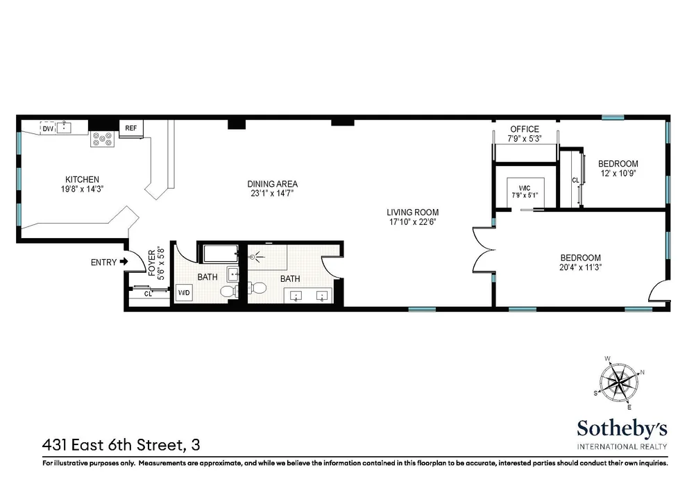 Unit for sale at 431 E 6TH Street, Manhattan, NY 10009