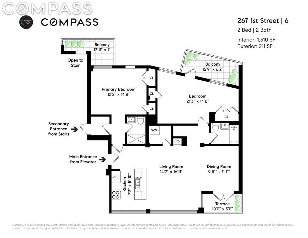 Unit for sale at 267 1st Street, Brooklyn, NY 11215