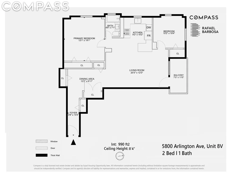 Unit for sale at 5800 Arlington Avenue, Bronx, NY 10471