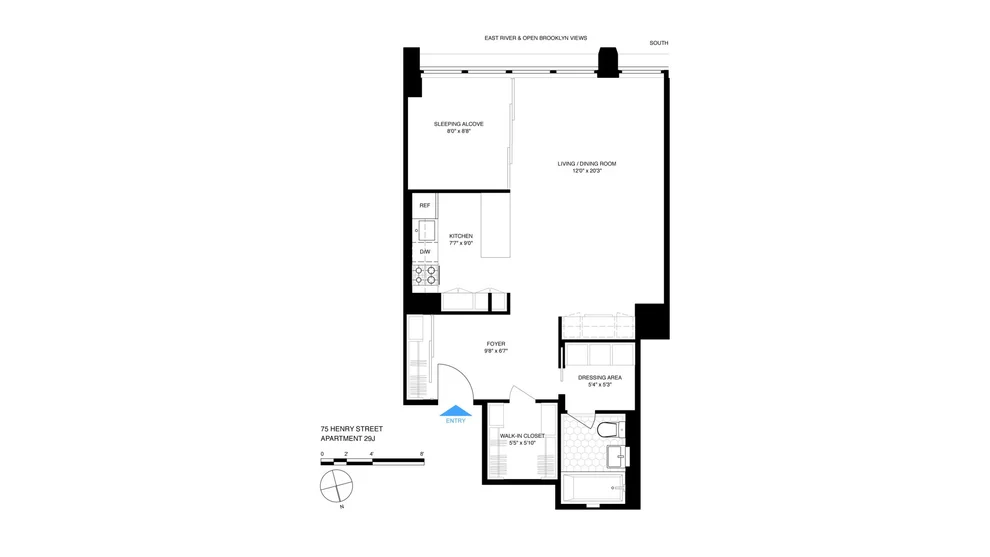 Unit for sale at 75 HENRY Street, Brooklyn, NY 11201