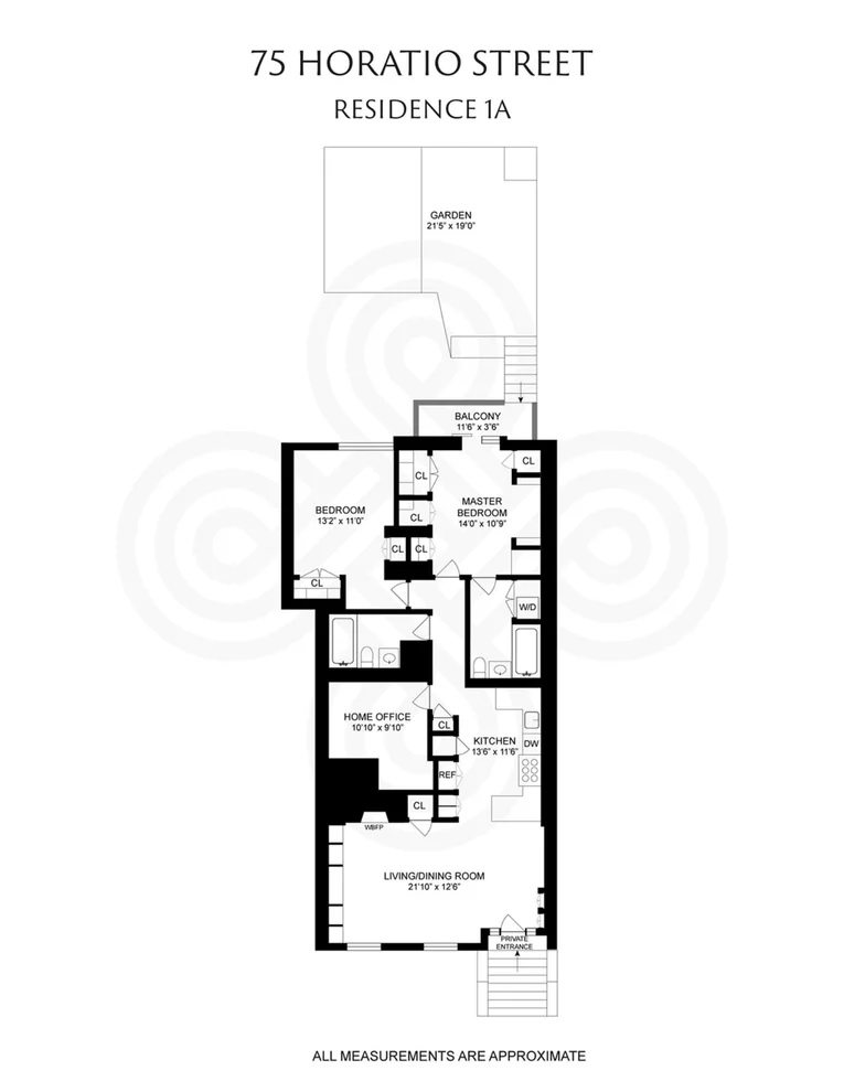 Unit for sale at 75 HORATIO Street, Manhattan, NY 10014