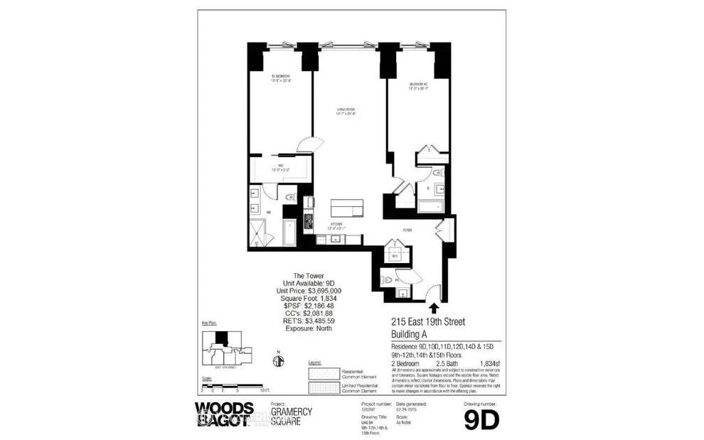 Unit for sale at 215 E 19th Street, Manhattan, NY 10003