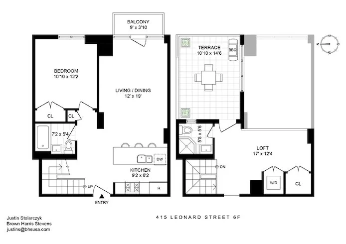 Unit for sale at 415 LEONARD Street, Brooklyn, NY 11222