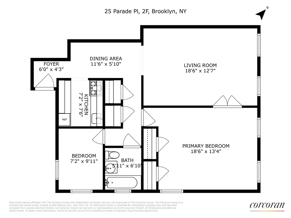Unit for sale at 25 PARADE Place, Brooklyn, NY 11226