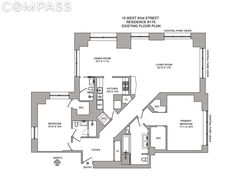 Unit for sale at 15 W 63rd Street, Manhattan, NY 10023