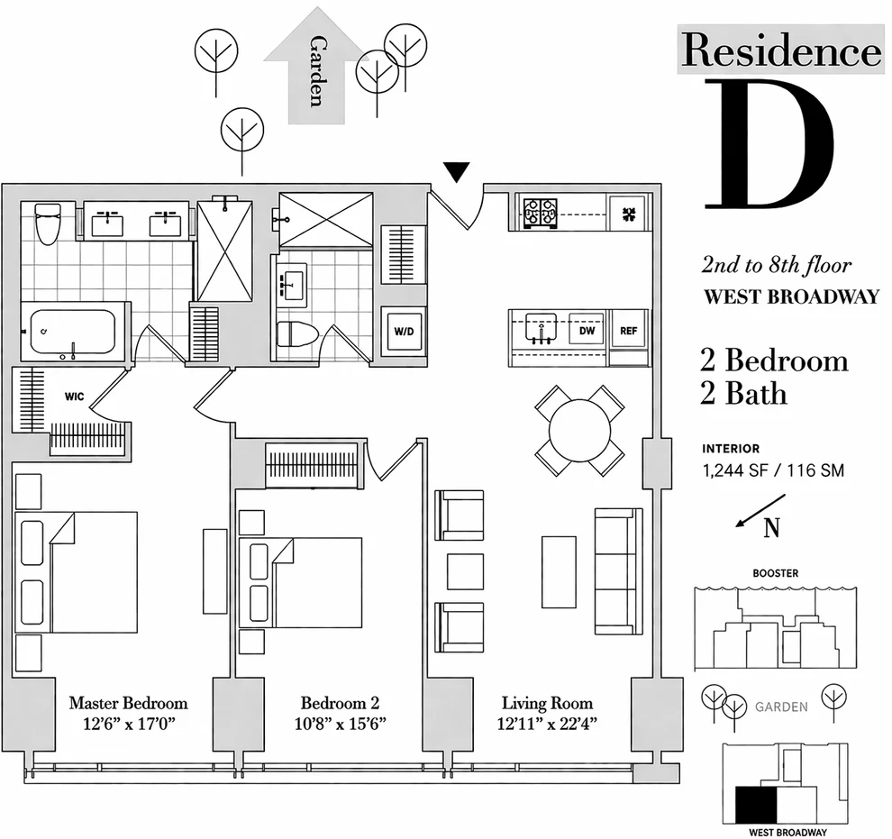 Unit for sale at 311 W Broadway, Manhattan, NY 10013