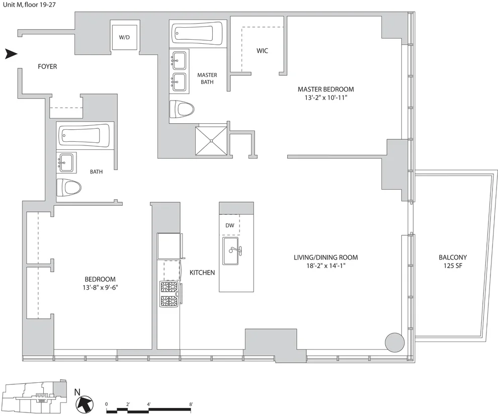 Unit for sale at 2 Northside Piers, Brooklyn, NY 11211