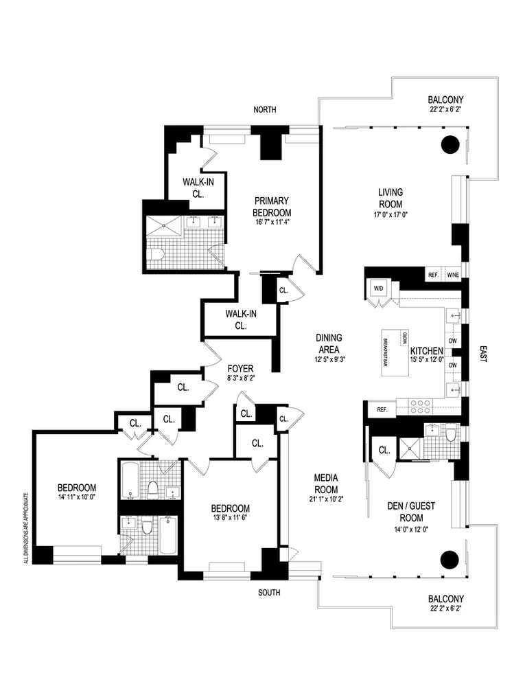 Unit for sale at 161 W 61ST Street, Manhattan, NY 10023