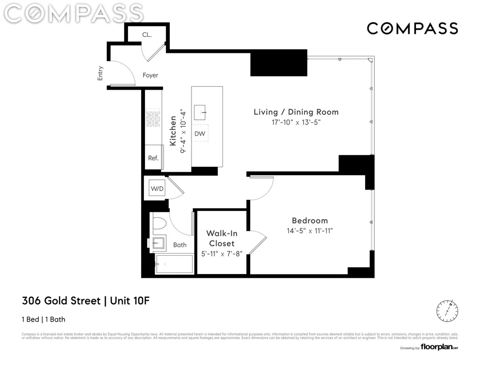 Unit for sale at 306 Gold Street, Brooklyn, NY 11201