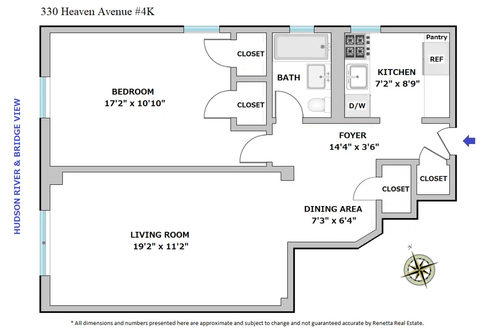 Unit for sale at 330 HAVEN Avenue, Manhattan, NY 10033