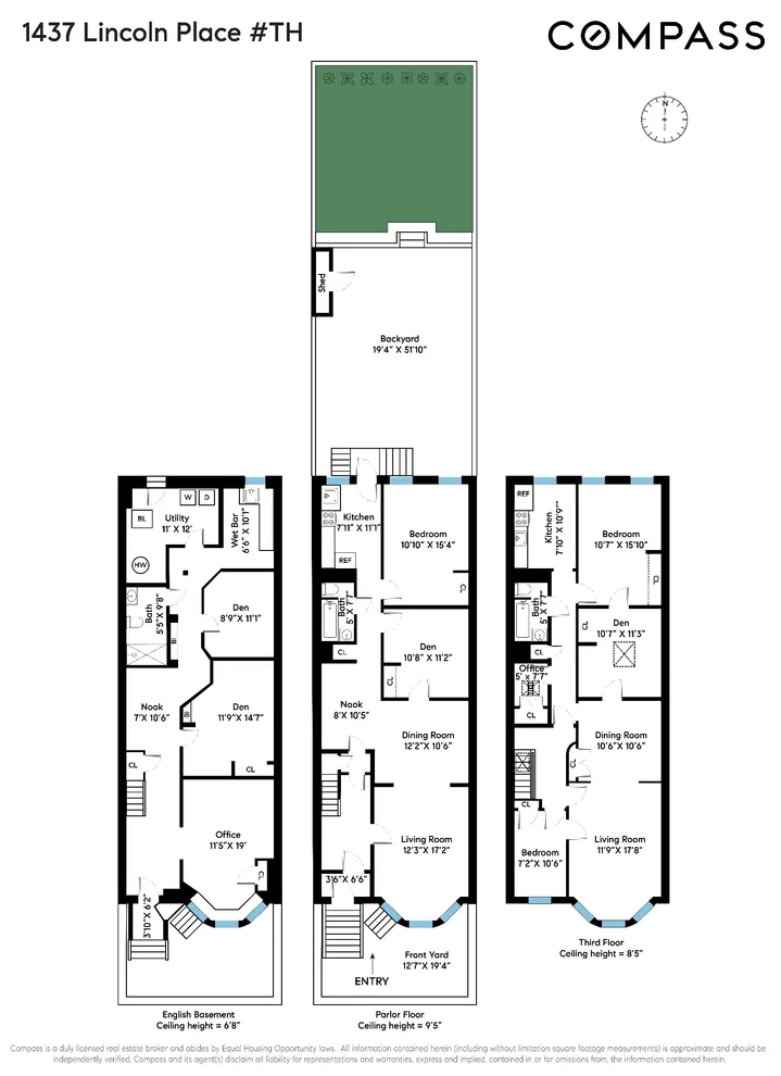 Unit for sale at 1437 Lincoln Place, Brooklyn, NY 11213