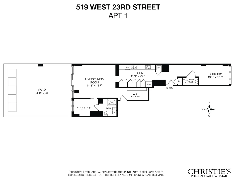 Unit for sale at 519 W 23RD Street, Manhattan, NY 10011
