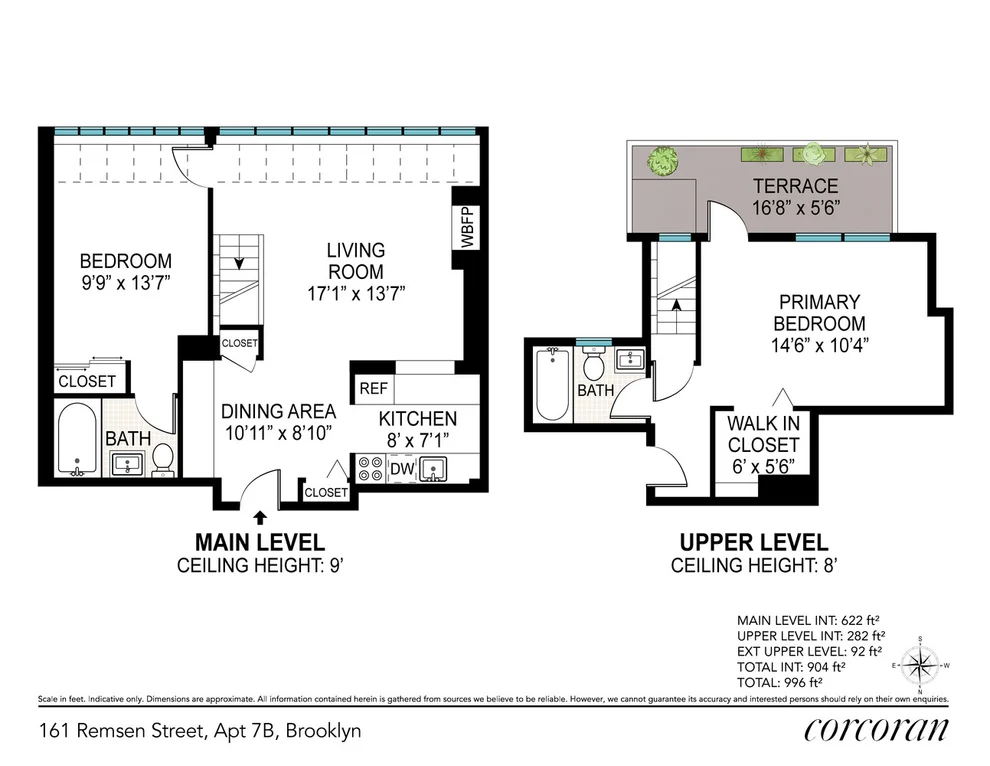 Unit for sale at 161 Remsen Street, Brooklyn, NY 11242