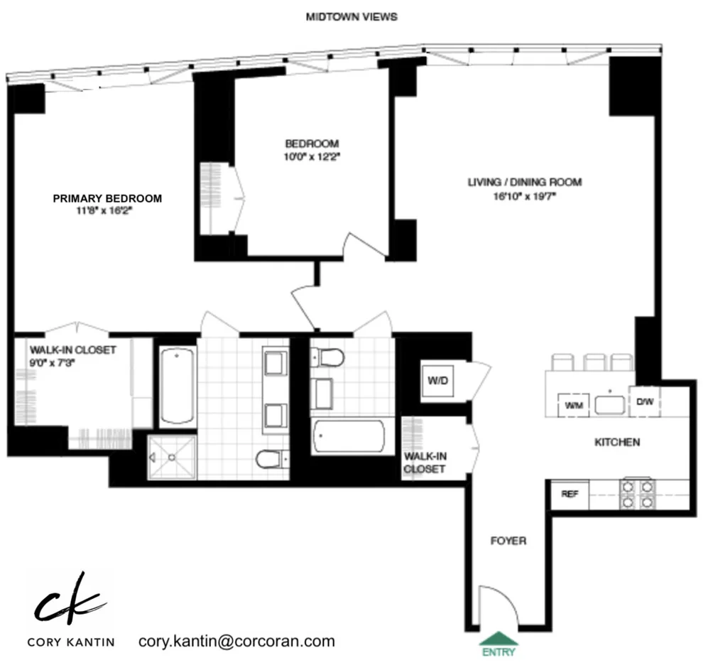 Unit for sale at 2 Northside Piers, Brooklyn, NY 11249