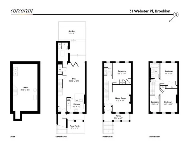 Unit for sale at 31 WEBSTER Place, Brooklyn, NY 11215