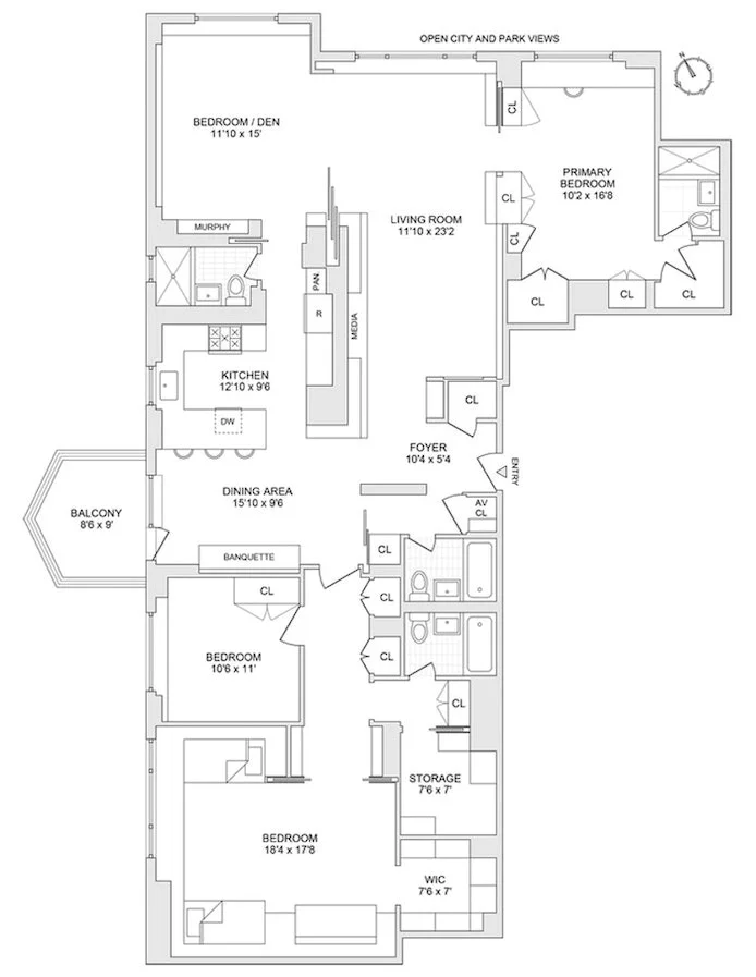 Unit for sale at 10 W 66TH Street, Manhattan, NY 10023