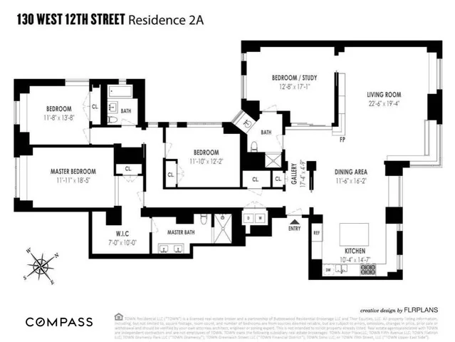 Unit for sale at 130 W 12th Street, Manhattan, NY 10011