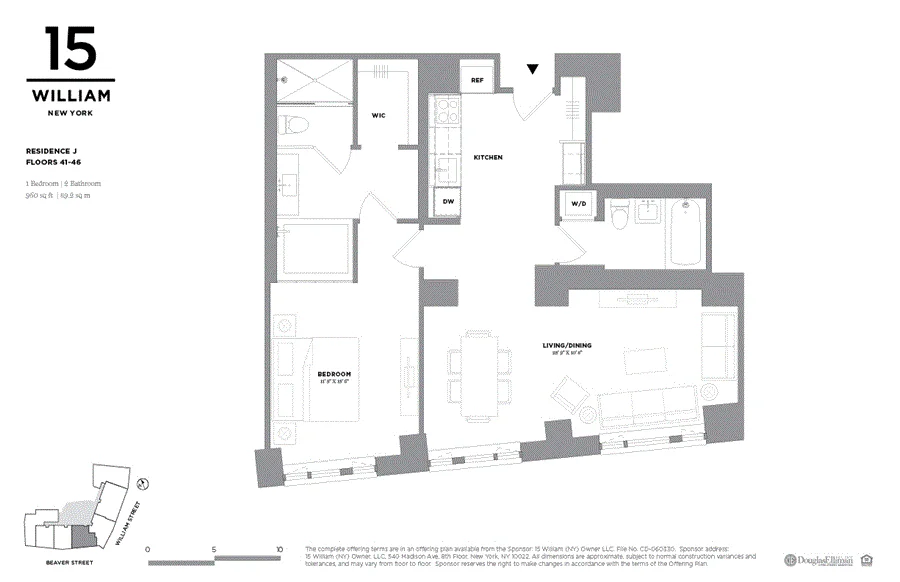 Unit for sale at 15 William Street, Manhattan, NY 10005