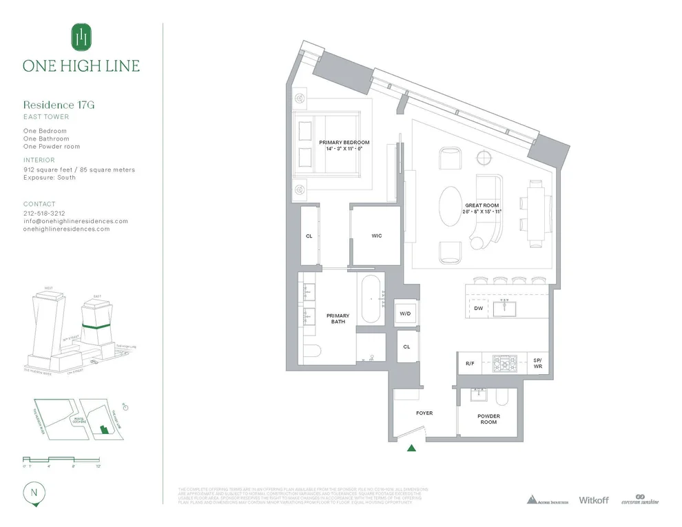 Unit for sale at 500 W 18TH Street, Manhattan, NY 10011