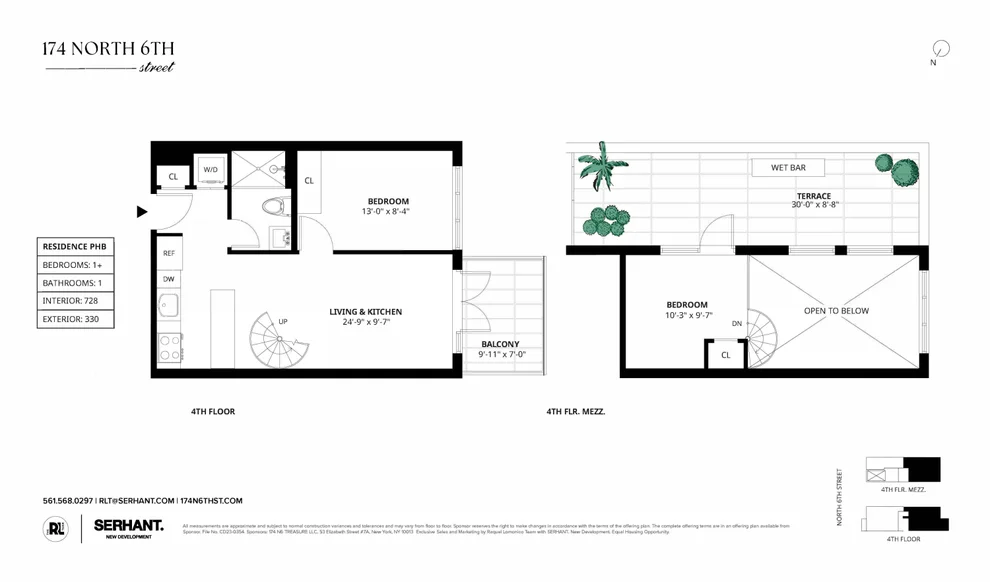 Unit for sale at 174 N 6TH Street, Brooklyn, NY 11211