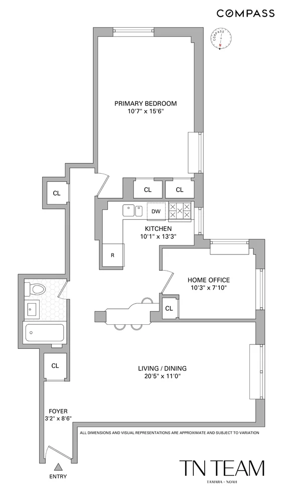 Unit for sale at 205 Clinton Avenue, Brooklyn, NY 11205